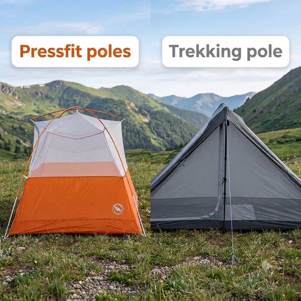 Freestanding and trekking-pole backpacking shelters compared