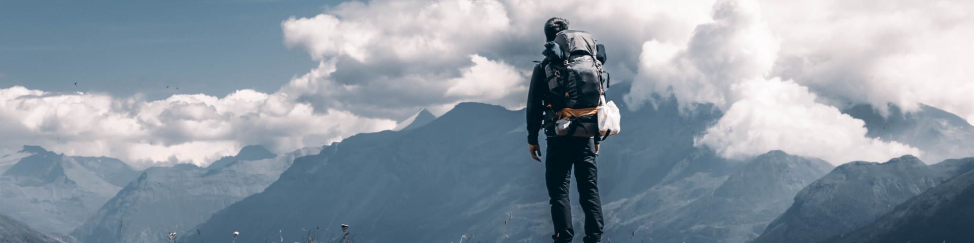 Backpacking background