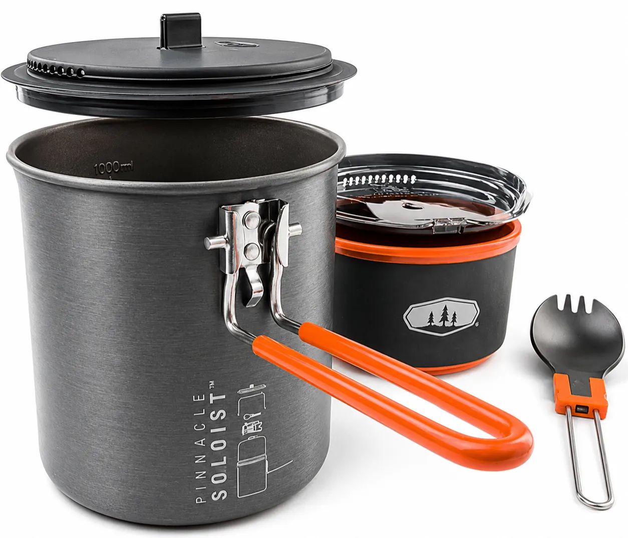 GSI Outdoors Pinnacle Soloist II, One-person Cookset