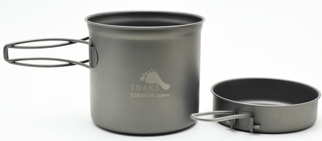 TOAKS Titanium 1100ml Pot with Pan