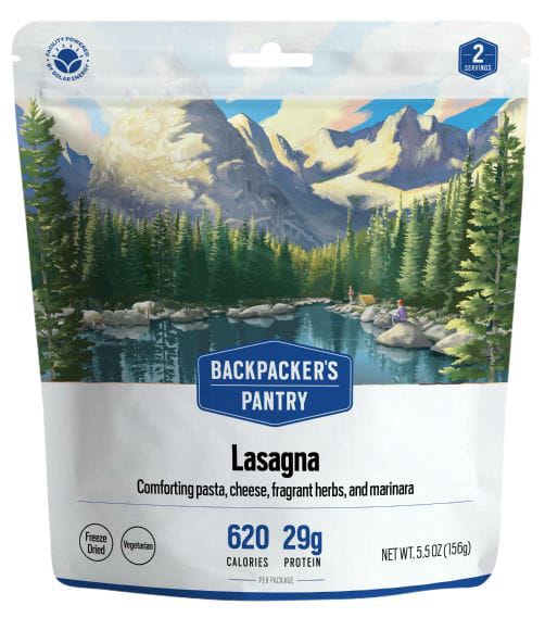 Backpacker’s Pantry Lasagna
