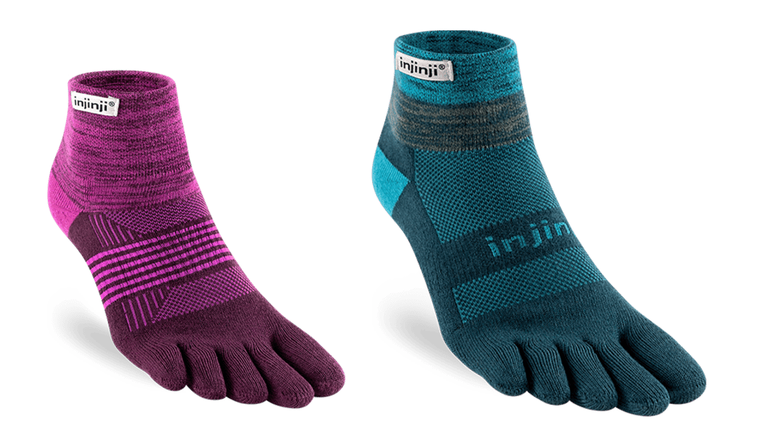 Injinji Trail 2.0 Midweight Mini-Crew Sock