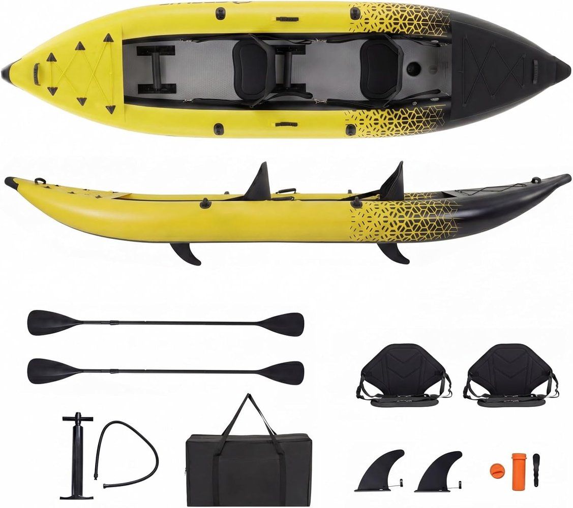 GYMAX Inflatable Kayak