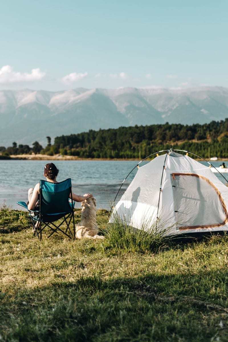 Camping background