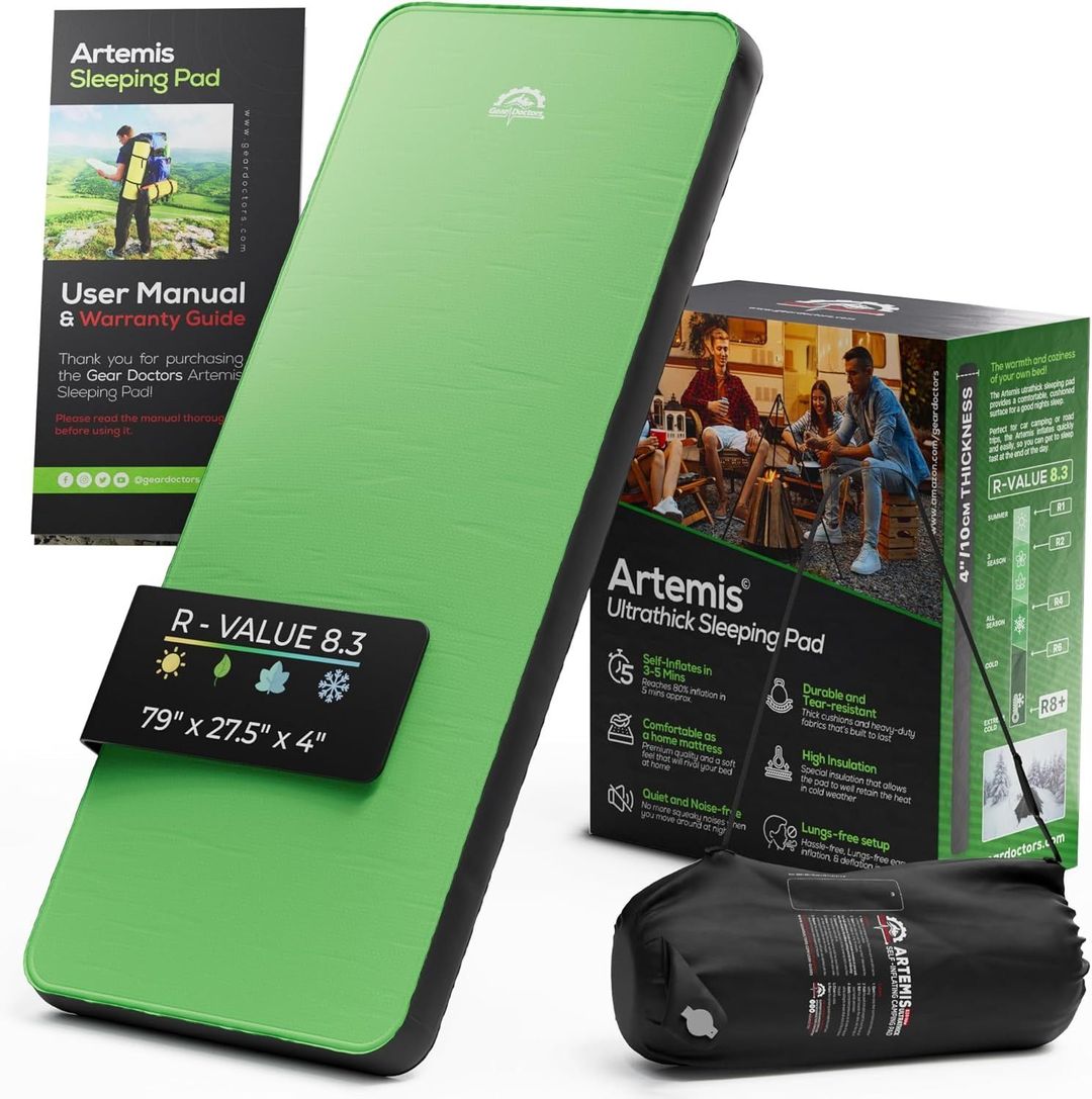 Gear Doctors Artemis 3D Self-Inflating Sleeping Pad